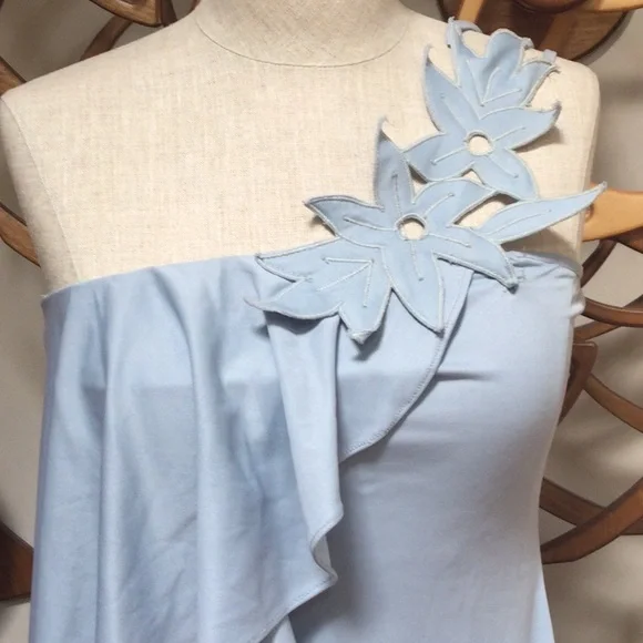 HOST PIC💕💕Beautiful Light Blue Long Dress Sz 5/6 - Picture 2 of 6